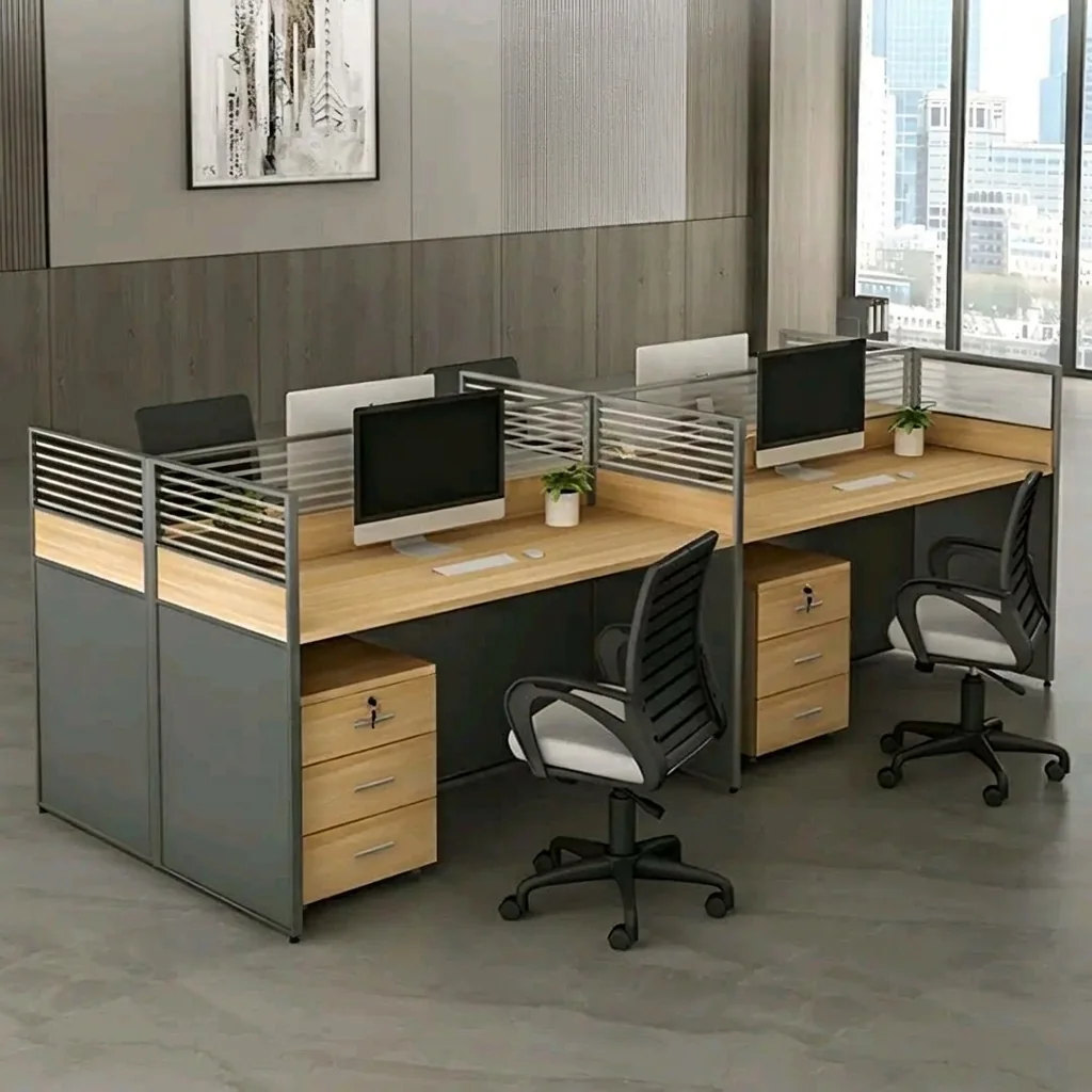 4-Seater Workstation